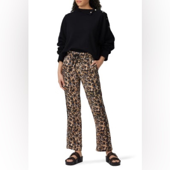 The Kooples Leopard Joggers Pants - Picture 2 of 7